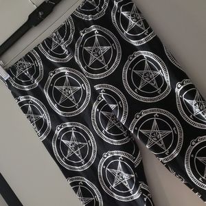 Pentagram Occult Leggings Killstar